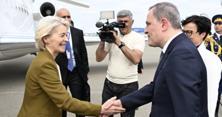 Avropa Komissiyasının Prezidenti Azərbaycana GƏLDİ - FOTO