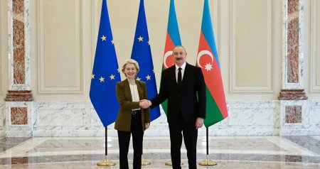 İlham Əliyev və Ursula Fon der Lyayen mətbuata bəyanatlarla çıxış edirlər - CANLI