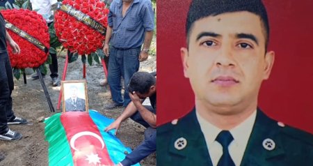 Hərbçimizin təlim zamanı ürəyi dayandı - FOTO