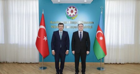 Səlcuq Bayraktar Bakıda Müdafiə Sənayesi naziri ilə GÖRÜŞDÜ - FOTO