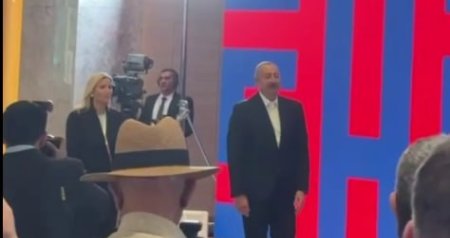 İlham Əliyev Şuşada keçirilən IV Qlobal Media Forumuna gəldi &ndash; VİDEO