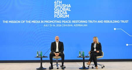 İlham Əliyevin iştirakı ilə IV Şuşa Qlobal Media Forumunun AÇILIŞ MƏRASİMİ - FOTO/VİDEO
