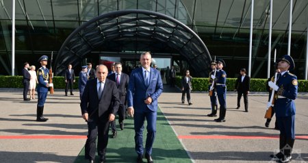 Slovakiya Prezidentinin Azərbaycana səfəri BAŞA ÇATDI - FOTO