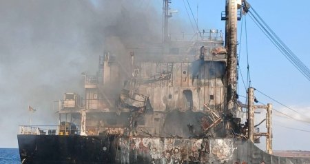 Rusiya Türkiyə gəmisinə zərbə endirdi &ndash; Ölənlər var &ndash; FOTO/VİDEO