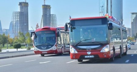 DİQQƏT! Bakıda iki marşrut avtobusunun hərəkət sxemi DƏYİŞİR