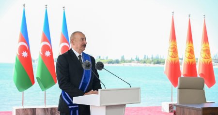 Prezidentin Qırğızıstan səfərindən: &ldquo;Bu müqaviləni xüsusi qeyd etmək istərdim&rdquo; - VİDEO