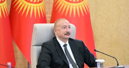 Prezident: &ldquo;Biz dost, qardaşıq, xalqlarımızı ortaq köklər birləşdirir&rdquo; - VİDEO