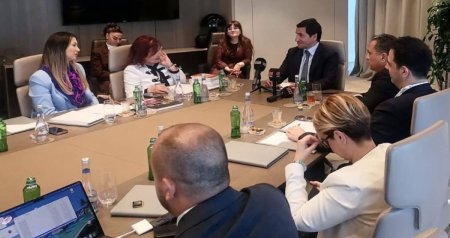 Hikmət Hacıyev 3 saat ərzində Türkiyədən gələn qonaqların suallarını CAVABLANDIRDI - FOTO
