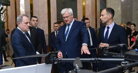 Ceyhun Bayramov Kiyevdə Ukrayna istehsalı olan PUA-larla tanış oldu - FOTO