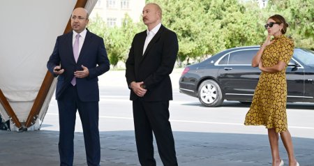 İlham Əliyev Naxçıvan şəhərinin Baş Planı ilə tanış oldu - FOTO-VİDEO