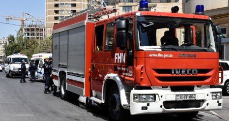 FHN əməliyyat görüntülərini yaydı: 685 yanğına çıxış, 6 qəza, partlayış... &ndash; VİDEO