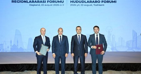 Azərbaycan və Özbəkistan arasında sənədlər İMZALANDI - FOTO