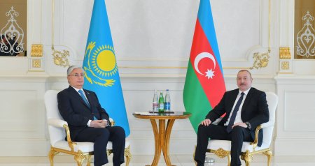 Prezidentin Bişkekdə Tokayev ilə GÖRÜŞÜ KEÇİRİLDİ