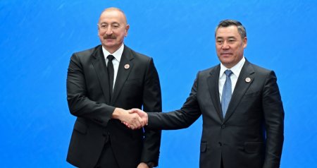 İlham Əliyev &ldquo;ŞƏT plyus&rdquo; formatında görüşdə iştirak edir - FOTO -VİDEO
