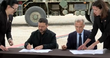 Ukrayna və Kanada 100 illik tarixi saziş imzaladı - VİDEO