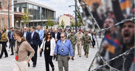 Revanşizmin güzgüsü: Diplomatların Qarabağa səfəri Ermənistanda niyə isterika doğurdu? - FOTO