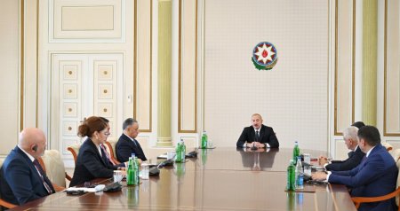 TDT ölkələrinin təhlükəsizlik üzrə rəhbər şəxsləri Prezidentin qəbulunda &ndash; FOTO - VİDEO