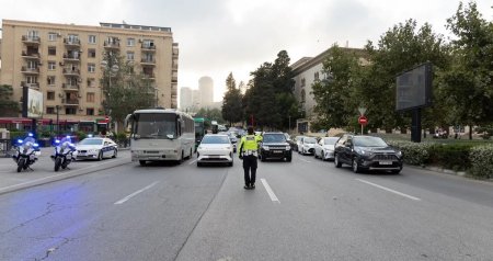 Polis "Formula 1"lə əlaqədar gücləndirilmiş iş rejiminə keçib - FOTO/VİDEO