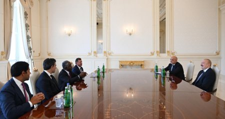 &ldquo;Global Infrastructure Partners&rdquo; şirkətinin rəhbəri Prezidentin qəbulunda &ndash; FOTO