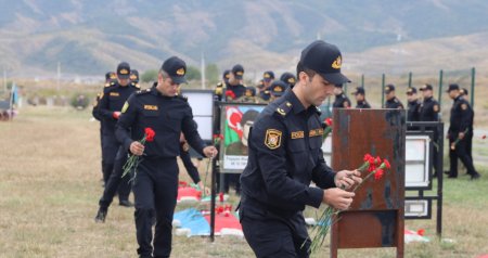 Xocalıda Şəhidlər xiyabanı ziyarət olundu - FOTO
