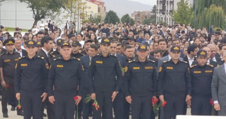 Xankəndidə Zəfər parkına yürüş - FOTO/VİDEO