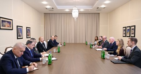 Prezident Birləşmiş Krallığın müdafiə üzrə dövlət nazirini qəbul etdi &ndash; FOTO/VİDEO