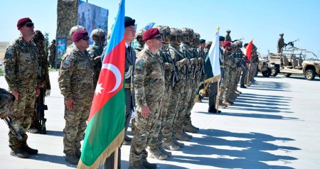 Azərbaycan, Özbəkistan və Türkiyə xüsusi təyinatlıları birgə təlimdə - FOTO