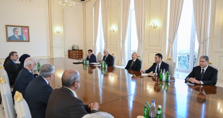 İlham Əliyev İranın daxili işlər nazirini qəbul etdi &ndash; FOTO/VİDEO