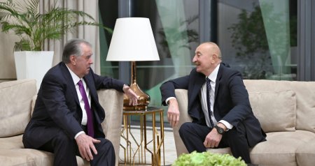 Emoməli Rəhmon İlham Əliyevə TƏŞƏKKÜR ETDİ