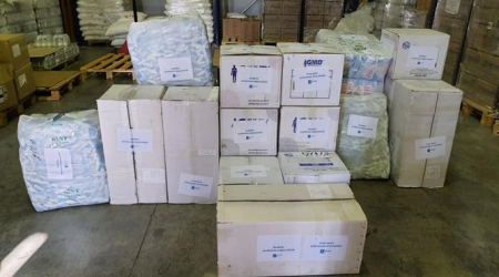 İsrail Azərbaycana humanitar yardım göndərib - FOTO