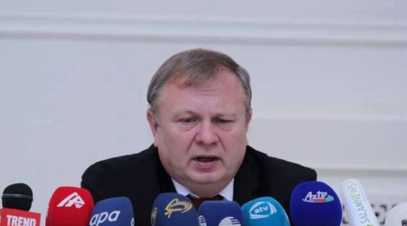 Belarus səfiri Gəncəyə gedib