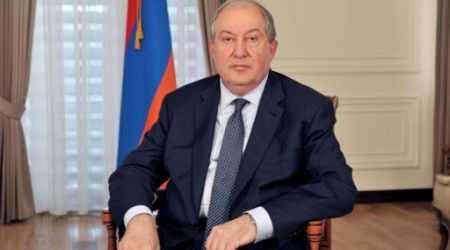 Ermənistan prezidenti İordaniyaya getdi