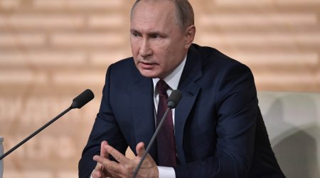 Putin: “Qarabağda Rusiya humanitar mərkəzi yaradılır”