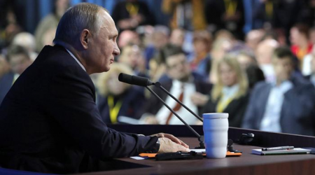 Putinin böyük mətbuat konfransının vaxtı açıqlandı