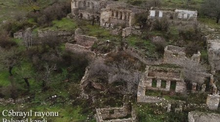 Cəbrayılın Balyand kəndindən görüntülər