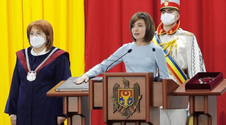 Moldova Prezidenti vəzifəsinin icrasına başladı