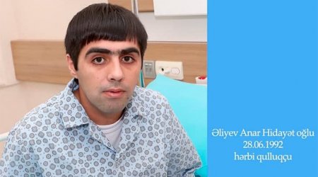 ''Ən dəhşətlisi erməni həkimlərin verdiyi əziyyətlər idi'' -  Anar Əliyev 