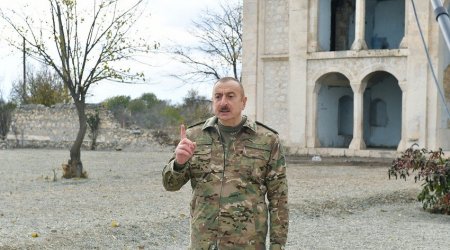 Prezident Qarabağda quruculuq işləri ilə bağlı tapşırıq verdi