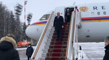 Paşinyan Moskvadadır