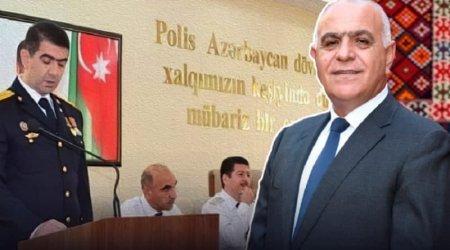 ''Azərxalça''nın həbs edilən sədrinin oğlu, polis polkovniki istefa verdi - SƏBƏB