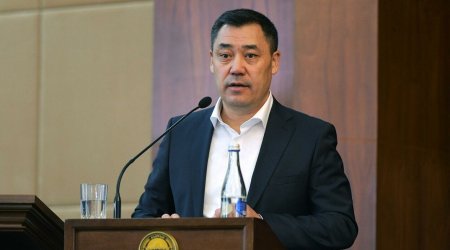 Qırğızıstanın yeni prezidenti Japarov ilk səfərini Rusiyaya edəcək