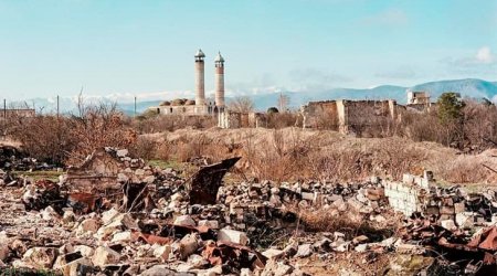 Dağılmış Ağdam “National Geographic”da - FOTOLAR