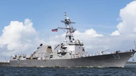 ABŞ-ın hərbi gəmisi Gürcüstan sularında göründü