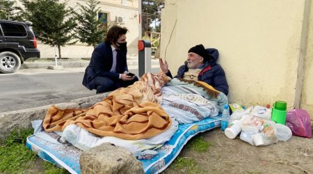 Küçələrdə yaşayan Mingəçevir sakini ölümdən xilas oldu – TƏFƏRRÜAT - FOTO