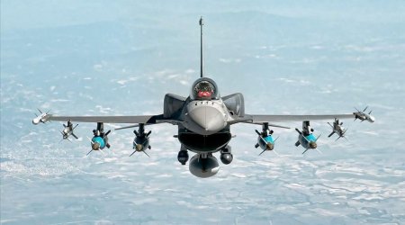 Türk F-16-ları Ermənistanla sərhəddə hədəfi vurdu - VİDEO