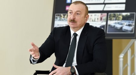 “Ermənistanda baş verənlər planlarımıza təsir edə bilməz” – İlham Əliyev 