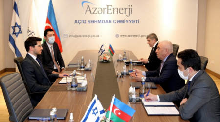 İsrail səfiri “Azərenerji”də olub
