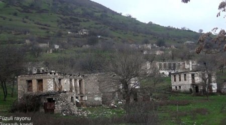 Füzulinin Gorazıllı kəndindən görüntülər - VİDEO