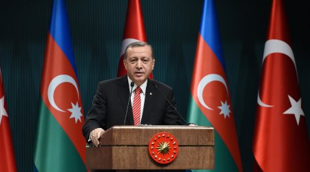 Türkiyə prezidentinin Novruz təbriki yayımlandı