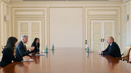 Prezident Dünya Bankının regional direktorunu qəbul etdi